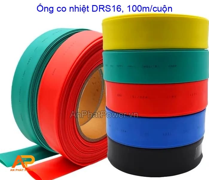 Ống co nhiệt DRS16, 100m/cuộn