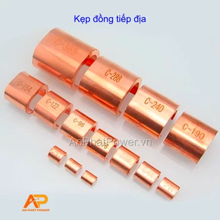 Kẹp đồng tiếp địa