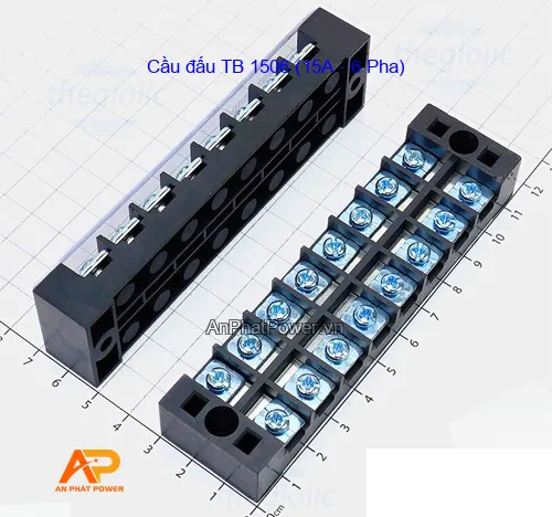 Cầu đấu TB 1506 (15A - 6 Pha)