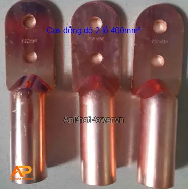 Cos đồng đỏ 2 lỗ 400mm²