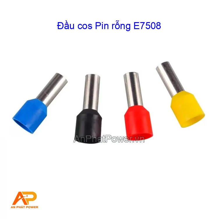 Đầu cos Pin rỗng E7508
