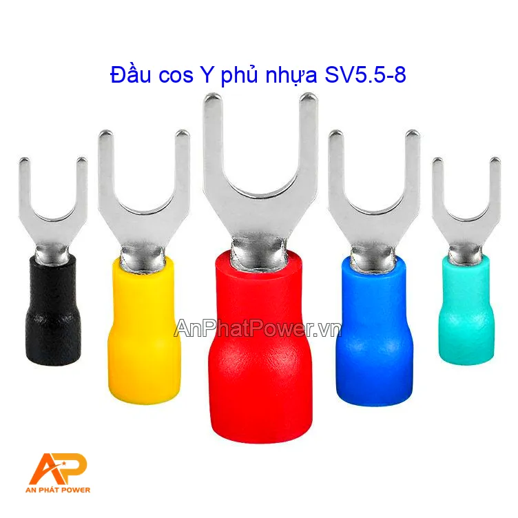 Đầu cos Y phủ nhựa SV5.5-8