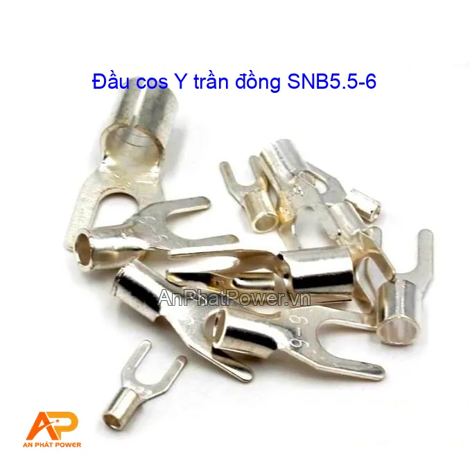 Đầu cos Y trần đồng SNB5.5-6