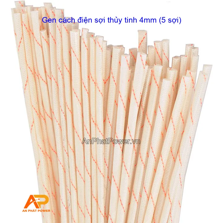 Gen cách điện sợi thủy tinh 4mm (5 sợi)