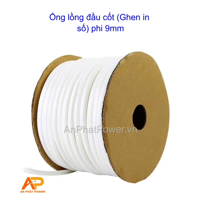 Ống lồng đầu cốt (Ghen in số) phi 9mm