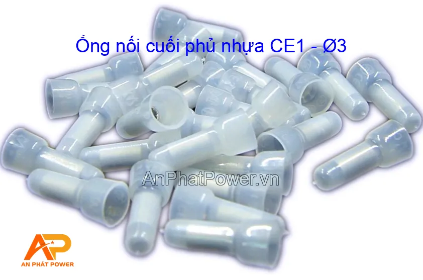 Ống nối cuối phủ nhựa CE1 - Ø3