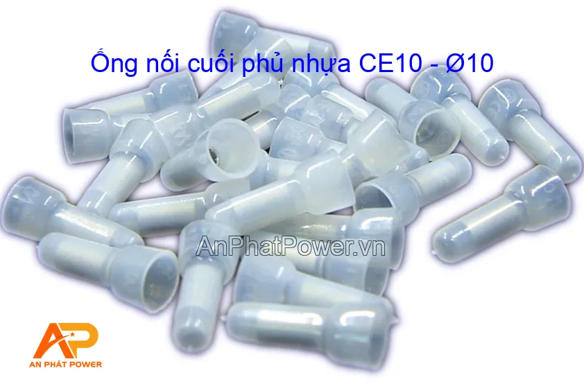 Ống nối cuối phủ nhựa CE10 - Ø10