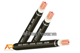 Cáp điện ngầm hạ thế 4 lõi (3 pha + 1 trung tính) Cadisun CU/XLPE/PVC/DSTA/PVC Chính hãng
