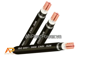 Cáp điện ngầm hạ thế 5 lõi Cadisun CU/XLPE/PVC/DSTA/PVC (3 pha + 1 tiếp địa + 1 trung tính) Chính hãng