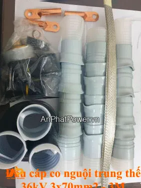 Đầu cáp co nguội 3 pha 36kV cho cáp 70mm2 Chính hãng