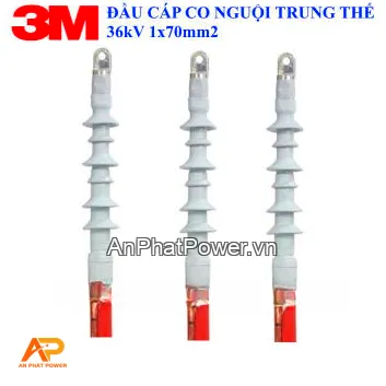 Đầu cáp co nguội 3M 36kV, 1 pha, 1x70mm2 Chính hãng