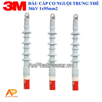 Đầu cáp co nguội 3M 36kV, cáp đơn pha 95mm2, sử dụng trong nhà và ngoài trời Chính hãng