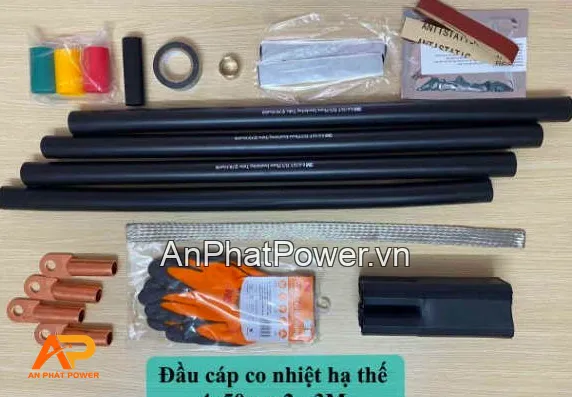 Đầu cáp co nhiệt hạ thế 3M 4x50mm2 Chính hãng