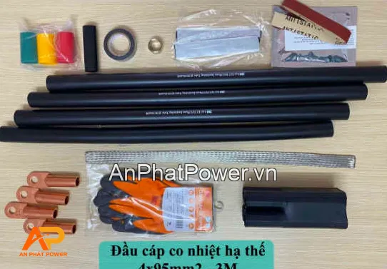 Đầu cáp co nhiệt hạ thế 3M 4x95mm2 Chính hãng