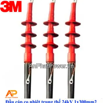 Đầu Cáp Co Nhiệt 1 Pha 3M 24kV 1x300mm2 Chính hãng