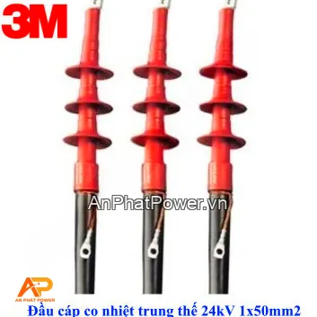 Đầu Cáp Co Nhiệt 1 Pha 3M 24kV, Tiết Diện 50mm2 Chính hãng