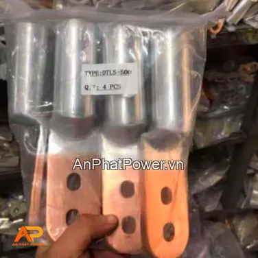 Đầu Cos Đồng Nhôm 2 Lỗ 500mm2 Chính hãng