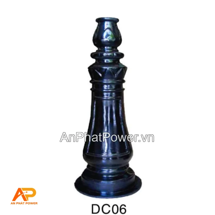 Đế gang cột đèn trang trí DC06 (Kiểu dáng cột) Chính hãng