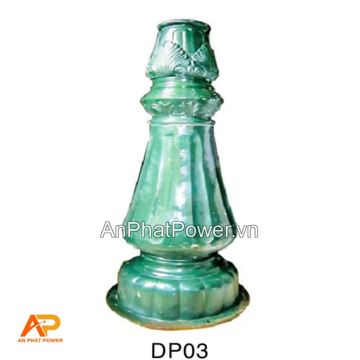 Đế Gang Cột Đèn Trang Trí DP03 (Loại Đế Vuông) Chính hãng