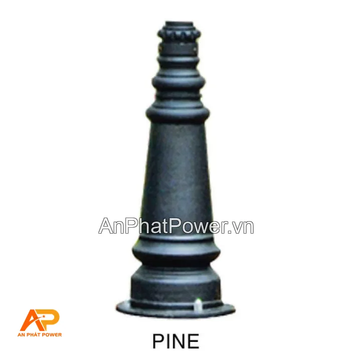 Đế gang cột đèn trang trí Pine Chính hãng