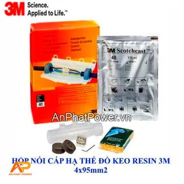 Hộp nối cáp ngầm hạ thế 4x95mm2 3M (đổ keo) Chính hãng