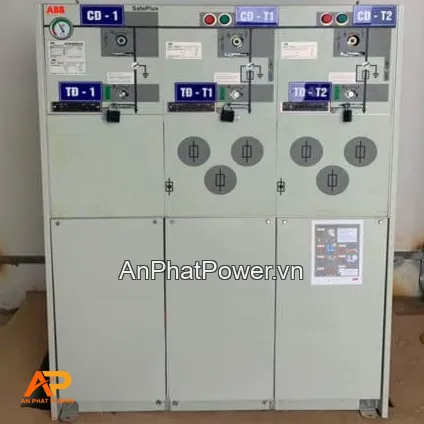 Tủ RMU ABB 24kV 3 ngăn (1 CDPT 630A + 2 Chì 200A) Chính hãng