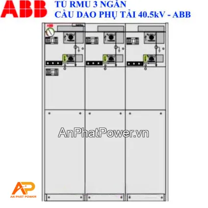 Tủ RMU ABB 40.5kV 3 ngăn CDPT 630A, 20kA/3s Chính hãng