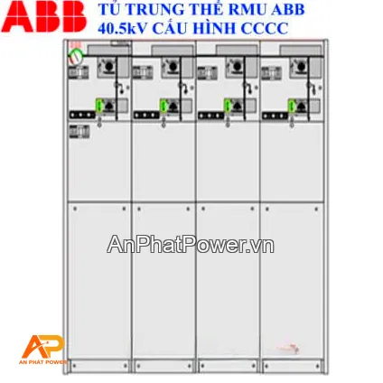 Tủ RMU ABB 40.5kV 4 ngăn CDPT 630A 20kA/3s Chính hãng